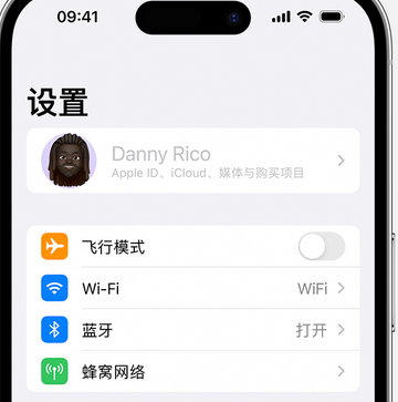 海棠appleID维修服务iPhone设置中Apple ID显示为灰色无法使用 