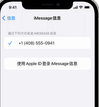 海棠apple维修iPhone上无法正常发送iMessage信息 